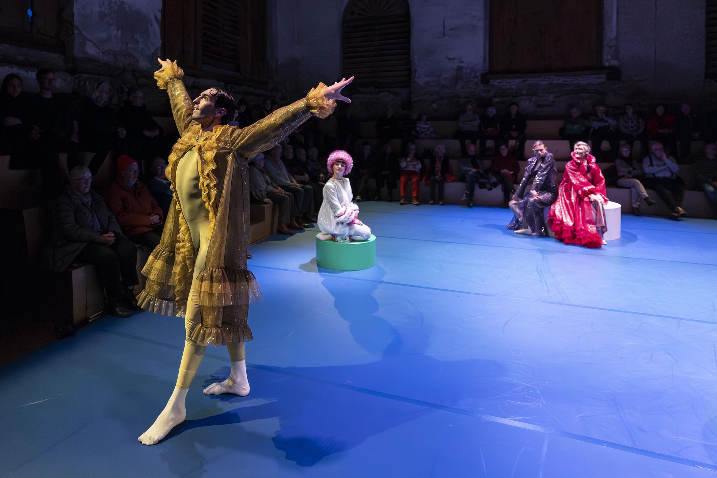 Origen: Premiere von Cinderello in der Clavadeira in Riom.